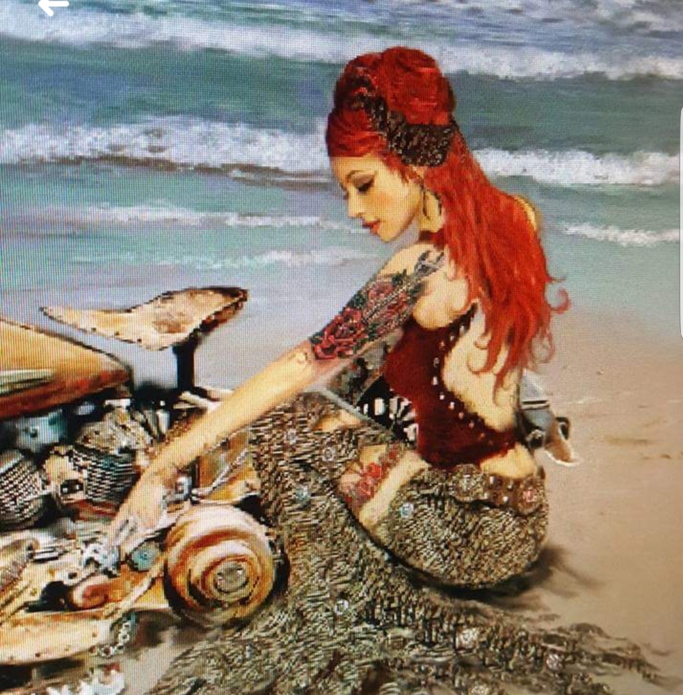 Mermaids  8x10 prints card stock